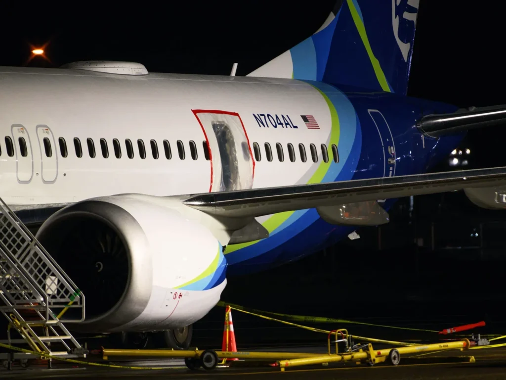 Boeing poursuivi pour l’incident survenu sur le 737 MAX de Alaska Airline